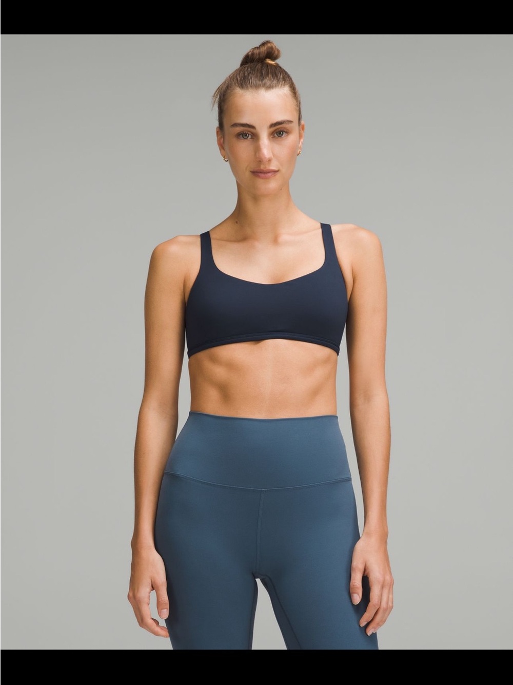 Free to be Wild light support A/B cup- True Navy size 4